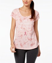 29.50$ Ideology Breast Cancer Research Foundation Printed T-Shirt, Color... - $12.99