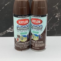 Krylon Fusion For Plastic Espresso (2 can) Read Description - $39.59
