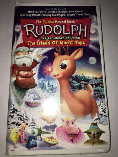 Rudolph The Red-Nosed Reindeer &the Island of Misfit Toys VHS-RARE-SHIPS N 24HRS - $24.99