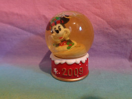 2009 JC Penny Exclusive Disney Mickey Mouse Christmas Snow Globe -- as is - £2.33 GBP