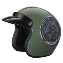 Daytona Helmets Cruiser W/ 2nd Amendment Seal DOT Motorcycle Helmet DC6-1789 - £88.62 GBP