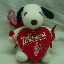 Whitman&#39;s Peanuts Valentine&#39;s Day Snoopy As Cupid 6&quot; Plush Stuffed Animal New - £11.67 GBP