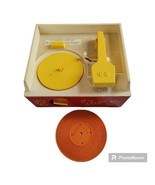 1971 Fisher Price Music Box Record Player 1 Green Disc Working London Br... - $29.65