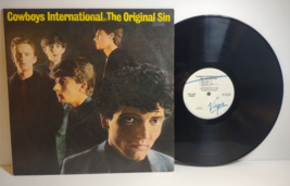 Cowboys International The Original Sin Vinyl LP Record Album New Wave Rock 1979 - £14.54 GBP