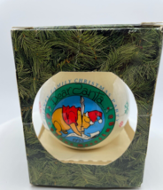 Disney Family Holiday Party Winnie the Pooh Christmas Ornament 1993 Rare Vintage - £6.06 GBP