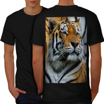 Tiger Photo Wild Animal Shirt Magnificent Men T-shirt Back - £9.71 GBP