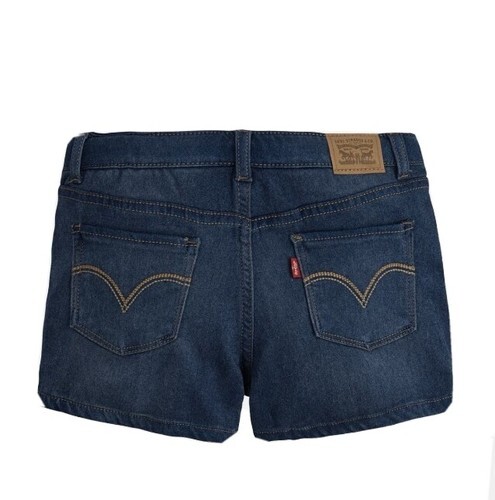 Girl Size 4 Levi's Shorty Shorts Stretchy Denim New With Tags Item image 2