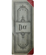 C1940-50s Day Ledger SE &amp; M Vernon No 476 XL Book Finances Antique WHBS - $68.15 CAD