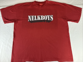 Nelk Boys Shirt Mens Extra Large Red Large Front Logo Casual Comfort Out... - $15.60