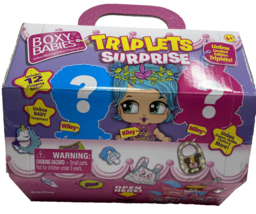 Boxy Babies Triplets Surprise  Boxy Babies Includes 12 Boxes New Unopened - £18.70 GBP