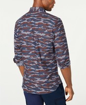 American Rag Men&#39;s Camo Grindle Shirt Navy Size Medium or 2XL - £14.98 GBP
