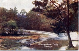 Horse Shoe Falls Berwyn Wales Postcard - £5.83 GBP