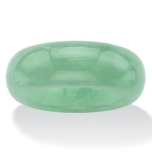 PalmBeach Jewelry Genuine Green Jade Polished Ring - £47.70 GBP
