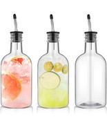 Maxcheck 3 Sets 16 Oz Plastic Long Neck Bottles With Pourer And Caps Pla... - $44.95