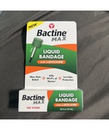 Bactine MAX Liquid Bandage Antiseptic with Lidocaine, 0.30 oz (10 mL), 1... - $442.52 MXN