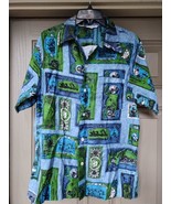 Men&#39;s Vintage Hawaiian 1970&#39;S Shirt SZ L 100% Cotton Made In Hawaii - £35.95 GBP
