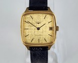 Longines Automatic 25j Square Men&#39;s Wristwatch Gold Tone Case -Not Running - $257.39