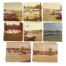 Vintage 1970&#39;s Corvette Car Show Photo Lot of 8 C1 C2 1952 1955 1964 1967 - £9.90 GBP