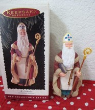 St. Nicholas Christmas Visitors Hallmark Keepsake Ornament 1995 NEW 1st inSeries - £7.12 GBP