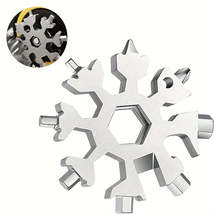 18In1 Snowflake Tool Stainless Steel Multifunctional Christmas Gift for Men - $14.95