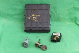 01 Stratus 2.4L AT Engine Control Computer Module ECU ECM Immobilizer MR514385