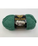 Lion Brand Yarn Wool-Ease #130 Green Heather 3 oz Worsted 80% Acrylic 20% Wool - £10.47 GBP