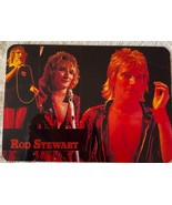 ⭕VTG card pocket calendar 1986 ROD STEWART Portugal group music singer - $4.46