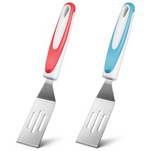 2 Pieces Mini Brownie Serving Spatula Stainless Steel Cut And Serve Turn... - £15.72 GBP