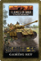 Waffen-SS Tin (x20 Tokens, x2 Objectives, x16 Dice) German Flames of War - £32.79 GBP