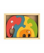 BeginAgain Elephant Family Puzzle - Creativity and Storytelling Skills -... - $13.85