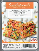 Marshmallow Crispies ScentSationals Scented Wax Cubes Tarts Melts Home Decor - £3.19 GBP