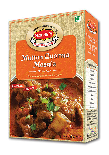 2X Shan-E-Delhi Mutton Quorma Masala {50grams} {Free delivery} - $113.99