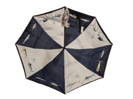 Guy Harvey 39&quot; Swordfish/Mahi Ocean Double Layered Reversible Fashion Umbrella - £10.29 GBP+