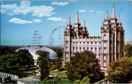 Temple Square Postcard Salt Lake City Utah (C5) - £3.87 GBP