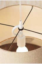 Seven (7)  Allen + Roth Portable Hanging Pendant/Shade Kits #0352535 ~ W... - $145.47