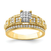 10K CZ Micropave Ring 10C1416 - $478.61