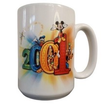 2001 Walt Disney World Mug White This is the Start of Something Big 4.5&quot;... - $2.72