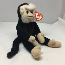 Ty Original Beanie Baby Mooch Monkey Plush Stuffed Animal W Tag August 1... - £15.72 GBP