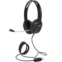 Cyber Acoustics Stereo USB Headset (AC-4006), Noise Canceling Microphone... - £13.77 GBP