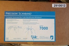 SCANBAND® Thermal Wristband Adhesive Closure 3/4&quot;X11 1/2 1 1/2&quot; PEDI BLU... - £67.25 GBP