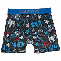 Marvel Venom Character and Symbol All Over Aero Boxer Briefs Underwear Multi-Co - £17.56 GBP
