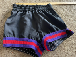 Vintage 1970s Basketball  Shorts Spanjian High School size 34 - £46.58 GBP