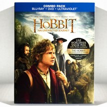 The Hobbit: An Unexpected Journey (3-Disc Blu-ray, 2013) Like New w/ Slip ! - £6.79 GBP