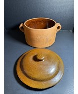 Marked Handled &quot;Brown Pottery, Arden NC 68&quot; with Lid [Item 0035] - £61.53 GBP