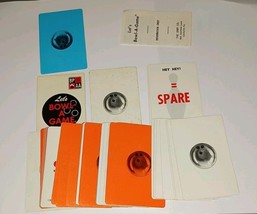 Let&#39;s Bowl-A-Game Bowling Vintage Card Game BPAA DMR 60s Toy Deck Instru... - $148.30 MXN