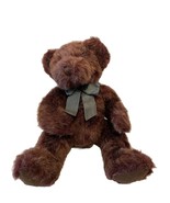 RUSS TINKER THE MAROON TEDDY BEAR 9&quot; PLUS ANIMAL JOINTED MOVABLE MOVEMENT - $217.02 MXN