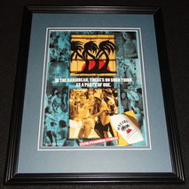 1998 Malibu Rum Framed 11x14 ORIGINAL Advertisement - $34.64