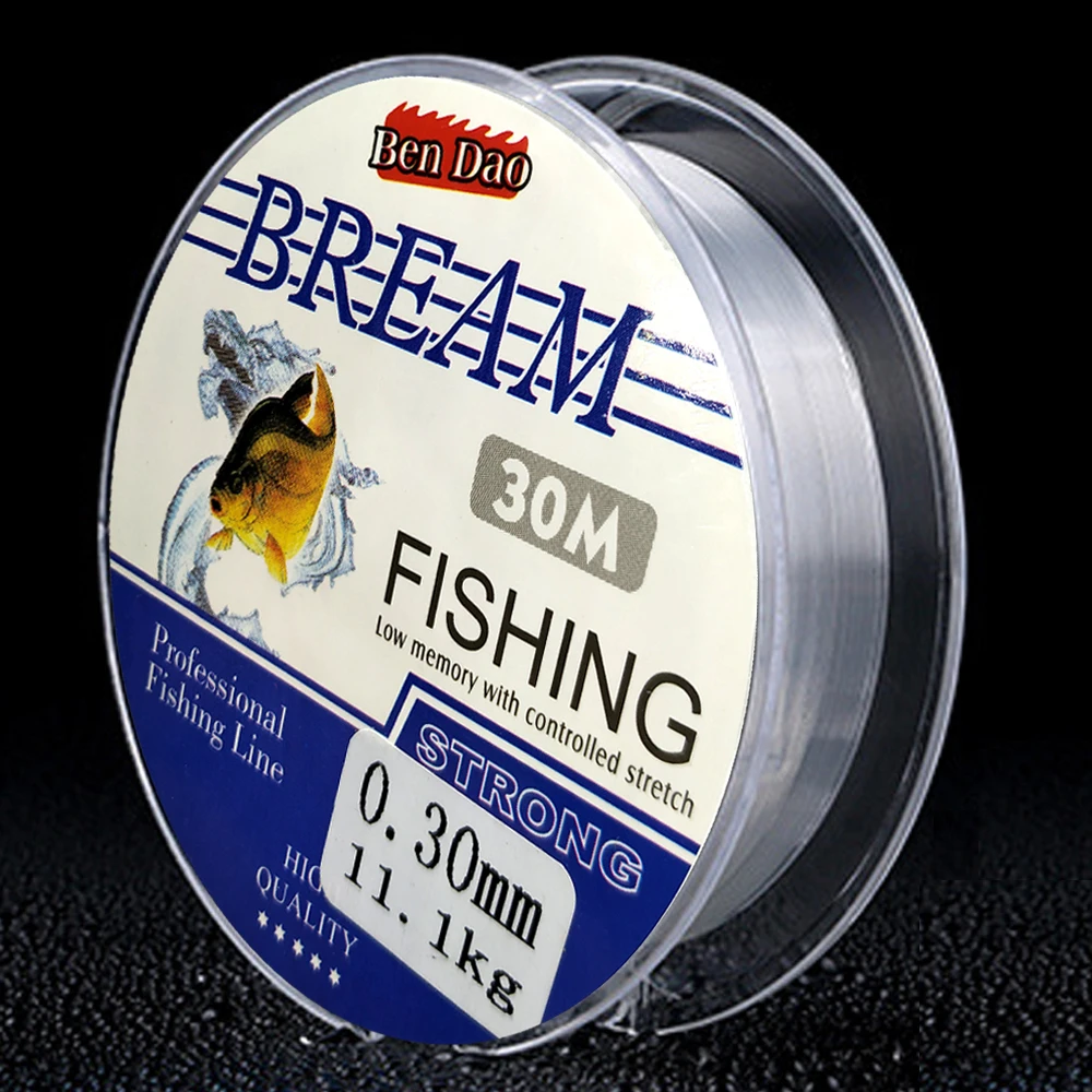 30M Bream Fishing Line Super Strong Monofilament Nylon Japan Material Saltwater  - £48.06 GBP