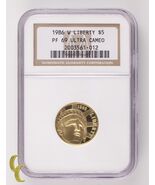 1986-W Liberty G$5 Gold Andenken Ausgewählten Von NGC As PF-69 Ultra Cameo - €1.133,29 EUR