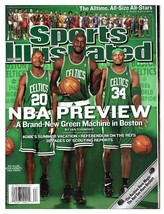 Oct 25 2007 Sports Illustrated Magazine Celtics Garnett Allen Pierce - £15.54 GBP